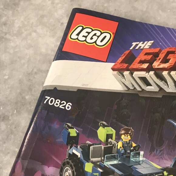 LEGO The LEGO Movie 2 70826 Rex's Rex-treme Offroader Instruction Manual Only - Picture 2 of 5